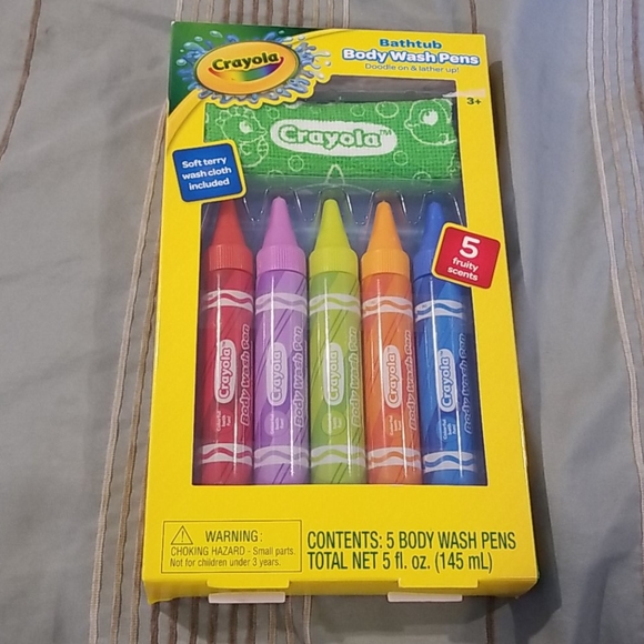 Crayola Bath, Skin & Hair Nwt Crayola Body Wash Bath Pens Poshmark